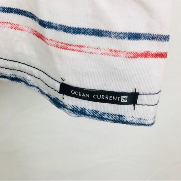 Ocean Current | Patriotic Unisex Chest Pocket Tank NWT - Picture 4 of 9